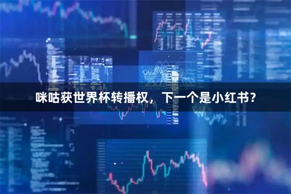 咪咕获世界杯转播权，下一个是小红书？